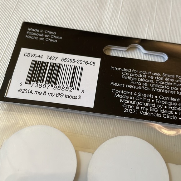 Mambi Chips Holiday Christmas Themed Stickers Me & My Big Ideas new - Picture 8 of 8